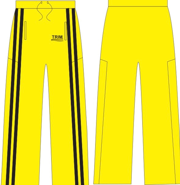 Yellow Trim “Nylon Sweats”