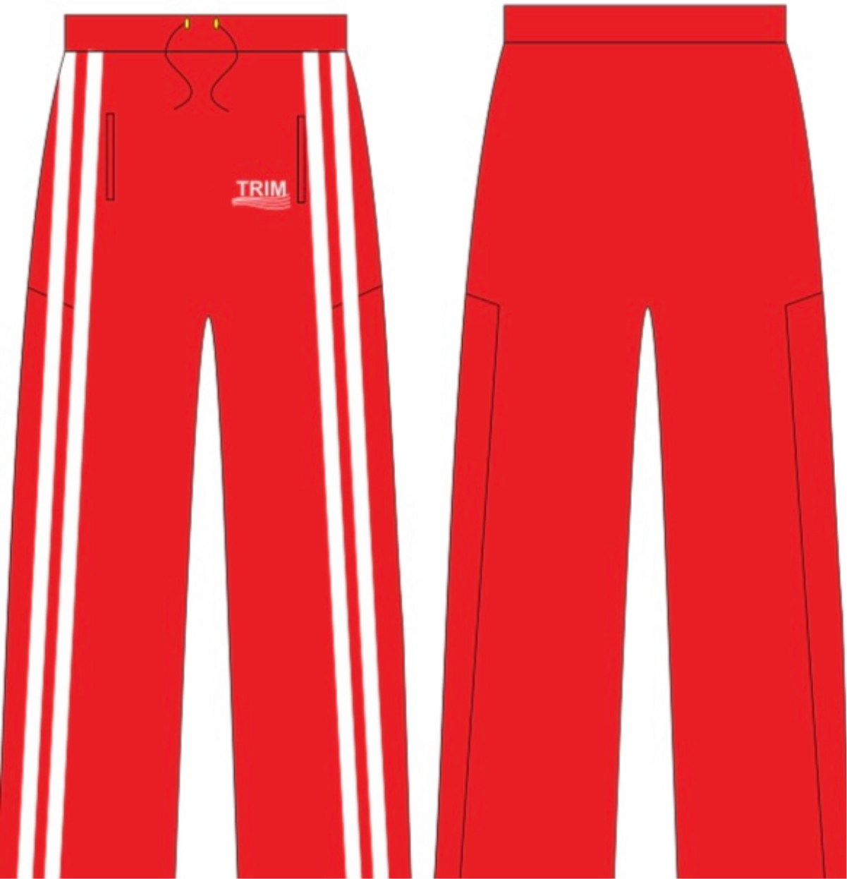 Red Trim “Nylon Sweats”