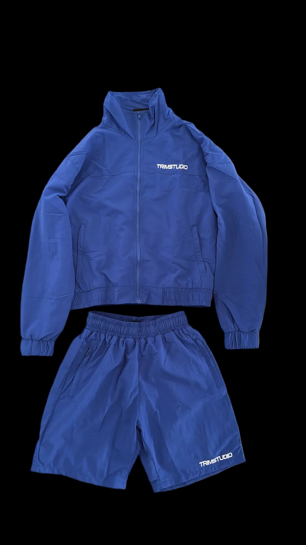 Blue Windbreaker Set